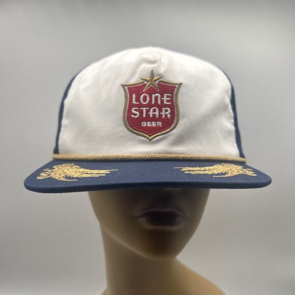 Lone Star Cap 140 th Annivesary Beer Hats Adjustable Snapback Trucker Hat - Picture 1 of 8